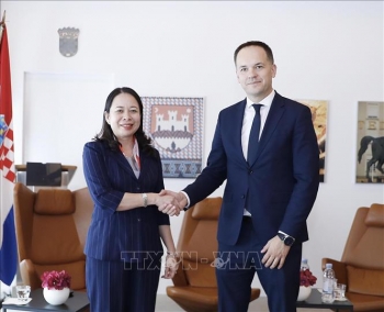 Phó Chủ tịch nước Võ Thị Ánh Xuân bắt đầu chuyến thăm chính thức Croatia