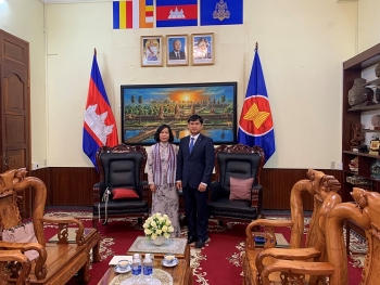 VUFO văn phòng phía Nam cùng Tổng lãnh sự quán Campuchia thống nhất thúc đẩy chương trình “Ươm mầm hữu nghị”