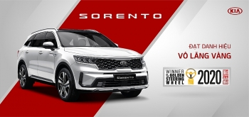 kia sorento all new boi thu giai thuong quoc te