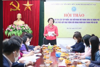 haufo to chuc danh gia bo tai lieu boi duong huong dan hoat dong doi ngoai nhan dan tp ha noi