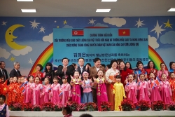 Thiếu nhi Triều Tiên hát “Ai yêu Bác Hồ Chí Minh hơn thiếu niên nhi đồng”