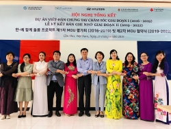 Dự án Việt - Hàn: Chăm sóc gia đình đa văn hóa của hai nước