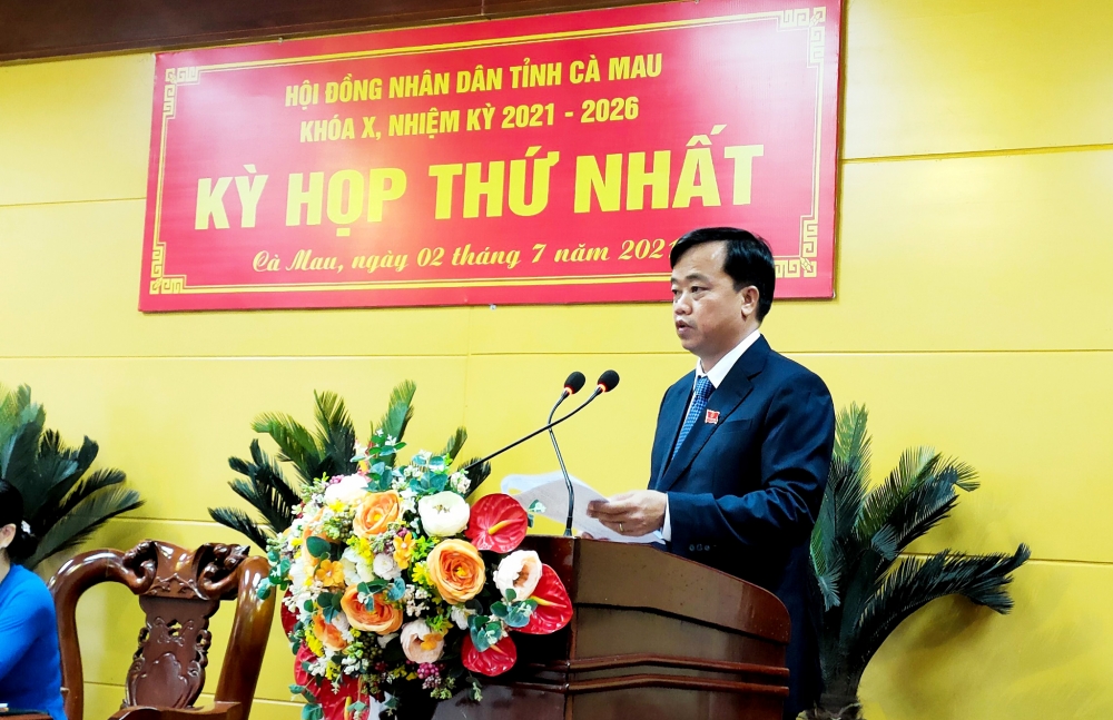 Ông Huỳnh Quốc Việt đắc cử Chủ tịch UBND tỉnh Cà Mau