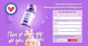 chung tay gop quy vaccine covid 19 de dang qua website vi mot viet nam khoe manh