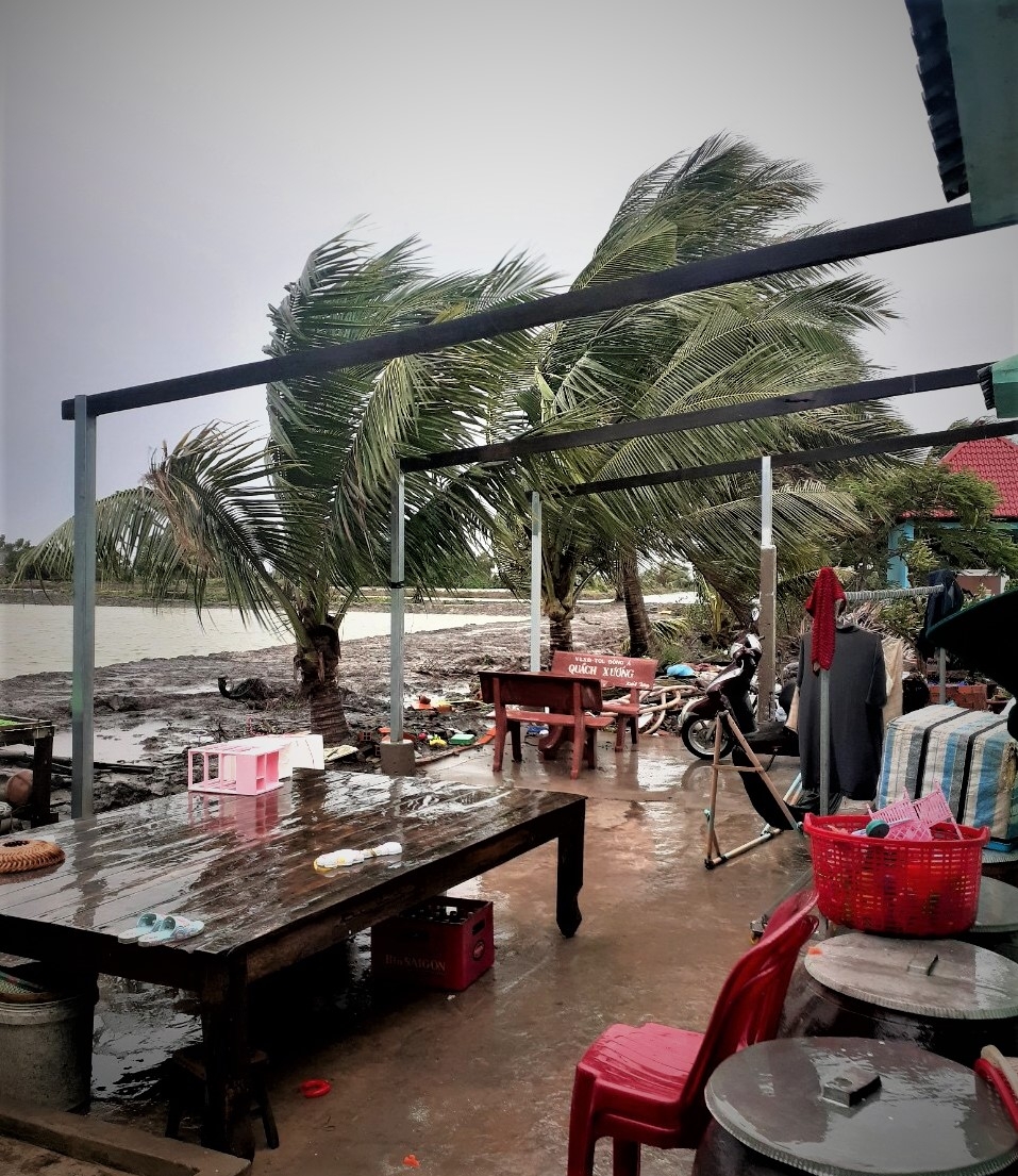 Kiên Giang: Hơn 400 căn nhà đổ sập, hư hỏng do ảnh hưởng của bão số 2