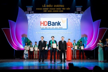 HDBank được vinh danh là doanh nghiệp tiêu biểu Việt Nam – ASEAN 2020