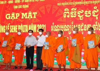 Sóc Trăng họp mặt mừng lễ Sene Dolta 2021 của đồng bào Khmer