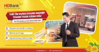 Dễ dàng quản lý chi phí xăng dầu với thẻ tín dụng chuyên biệt hạn mức đến 3 tỷ đồng