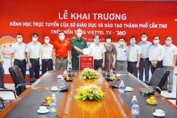 can tho dua vao van hanh kenh hoc truc tuyen tren nen tang viettel tv