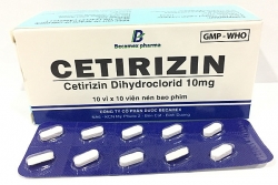 thuoc cetirizine l0mg bi thu hoi vi kem chat luong