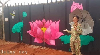 chut thi vi cua bac si mu noi xanh viet nam o vung dat chau phi