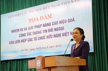 Hiến kế nâng cao hiệu quả công tác thông tin đối ngoại của Liên hiệp các tổ chức hữu nghị Việt Nam
