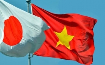 Thiết kế logo đặc biệt kỷ niệm 50 năm thiết lập quan hệ ngoại giao Nhật Bản - Việt Nam