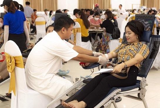 Quảng Bình: "Hành trình đỏ - Kết nối dòng máu Việt" tiếp nhận gần 800 đơn vị máu