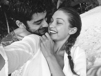 gigi hadid va zayn malik chao don con gai dau long