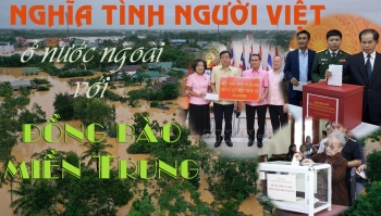Nghĩa tình người Việt ở nước ngoài với đồng bào miền Trung