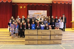 GNI trao hơn 26.000 quần áo ấm cho học sinh Lào Cai