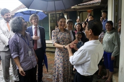 Công chúa kế vị Thuỵ Điển bình dị trong chuyến thăm Việt Nam