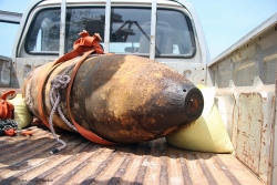 NPA/RENEW xử lý một quả bom 340kg tại Quảng Trị