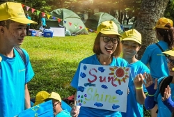 Saigonchildren tổ chức hội trại cho hơn 100 em có hoàn cảnh khó khăn