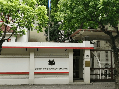 dia chi dai su quan singapore tai viet nam