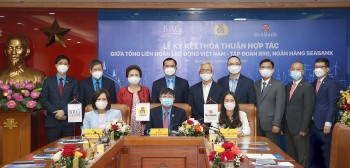 tong lien doan lao dong viet nam ky ket thoa thuan hop tac voi tap doan brg va ngan hang seabank
