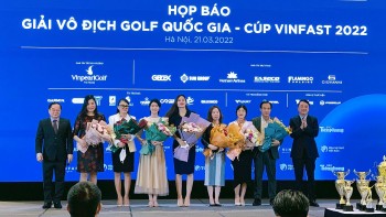 tap doan geleximco la nha tai tro bac tai giai vo dich golf quoc gia cup vinfast 2022