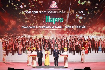 Vững vàng vượt đại dịch, Hapro được vinh danh giải thưởng Sao Vàng đất Việt 2021