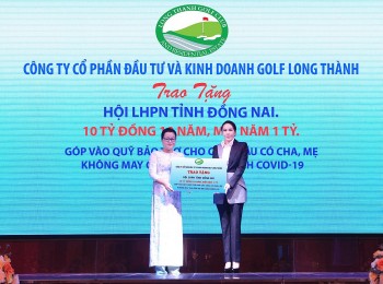 golf long thanh tai tro 10 ty dong cho chuong trinh me do dau tinh dong nai