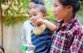 33.000 Trẻ em miền núi Quảng Nam uống sữa miễn phí nhờ sữa học đường