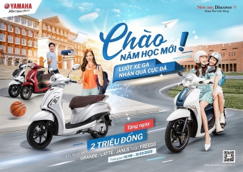 uu dai sieu khung mua tuu truong nhan ngay 2 trieu dong khi mua xe tay ga yamaha