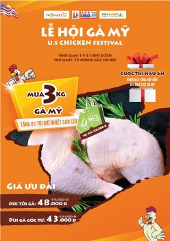 brg reatail lan dau to chuc le hoi ga my us chicken festival kich cau tieu dung noi dia