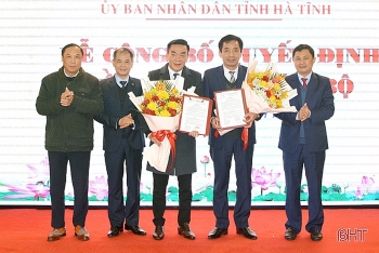 bo nhiem lanh dao ha tinh thua thien hue can tho