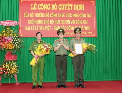 Giao Đại tá Huỳnh Văn Thình phụ trách Công an tỉnh Trà Vinh