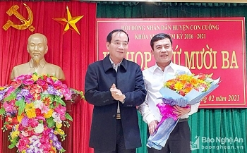 tin bo nhiem nhan su lanh dao moi ha noi thai binh nghe an