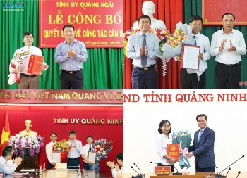 ha tinh quang ninh va quang ngai bo nhiem hang loat nhan su moi
