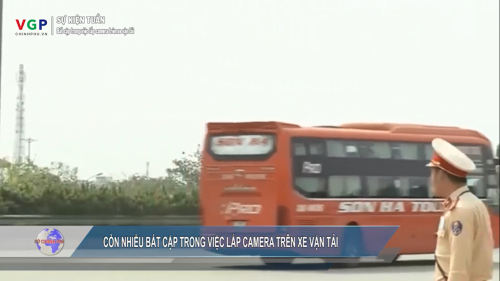 con nhieu bat cap trong viec lap camera tren xe van tai