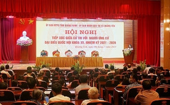 Ứng viên ĐBQH sẽ có 10 cuộc tiếp xúc cử tri