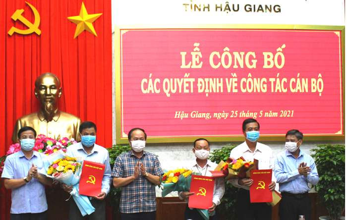 bo nhiem lanh dao moi tai da nang hau giang tay ninh