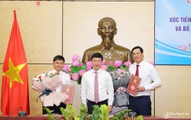 Tin bổ nhiệm lãnh đạo mới tại Tuyên Quang, Nghệ An