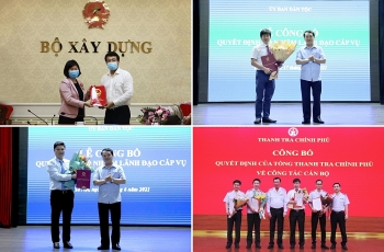 bo xay dung uy ban dan toc va thanh tra chinh phu bo nhiem nhan su lanh dao moi