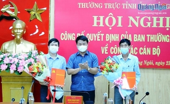 bo nhiem nhan su lanh dao moi tai hai phong can tho va quang ngai