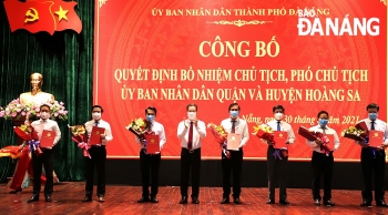 da nang bo nhiem hang loat nhan su lanh dao moi