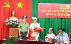 Nhân sự mới lãnh đạo CA Tiền Giang, Hà Nội, Đồng Tháp và TAND Thừa Thiên - Huế
