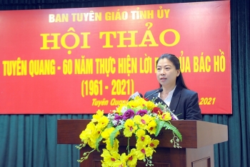 Bà Lê Thị Kim Dung giữ chức Chủ tịch HĐND tỉnh Tuyên Quang