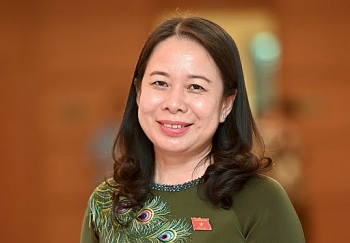 Bà Võ Thị Ánh Xuân tiếp tục được bầu làm Phó Chủ tịch nước