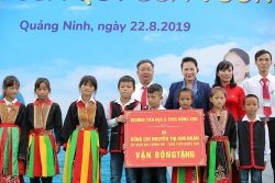 Trao tặng 2 trường học và hơn 70 nghìn ly sữa cho trẻ em Quảng Ninh