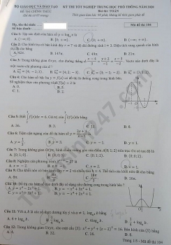 goi y dap an mon toan ma de 104 thi tot nghiep thpt quoc gia 2020