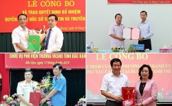 Điều động, bổ nhiệm nhân sự mới tại Hà Nội và 5 tỉnh