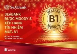 SeABank được Moody's xếp hạng tín nhiệm mức B1